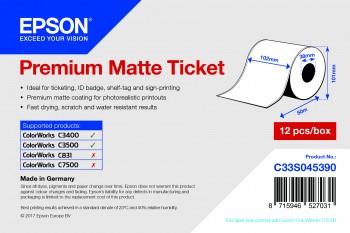 Afbeelding voor categorie Premium matte ticketrol