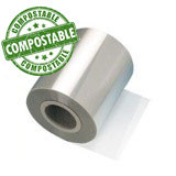 Picture of Cellophane Roll 200 mm width Cellulose bio degradable 