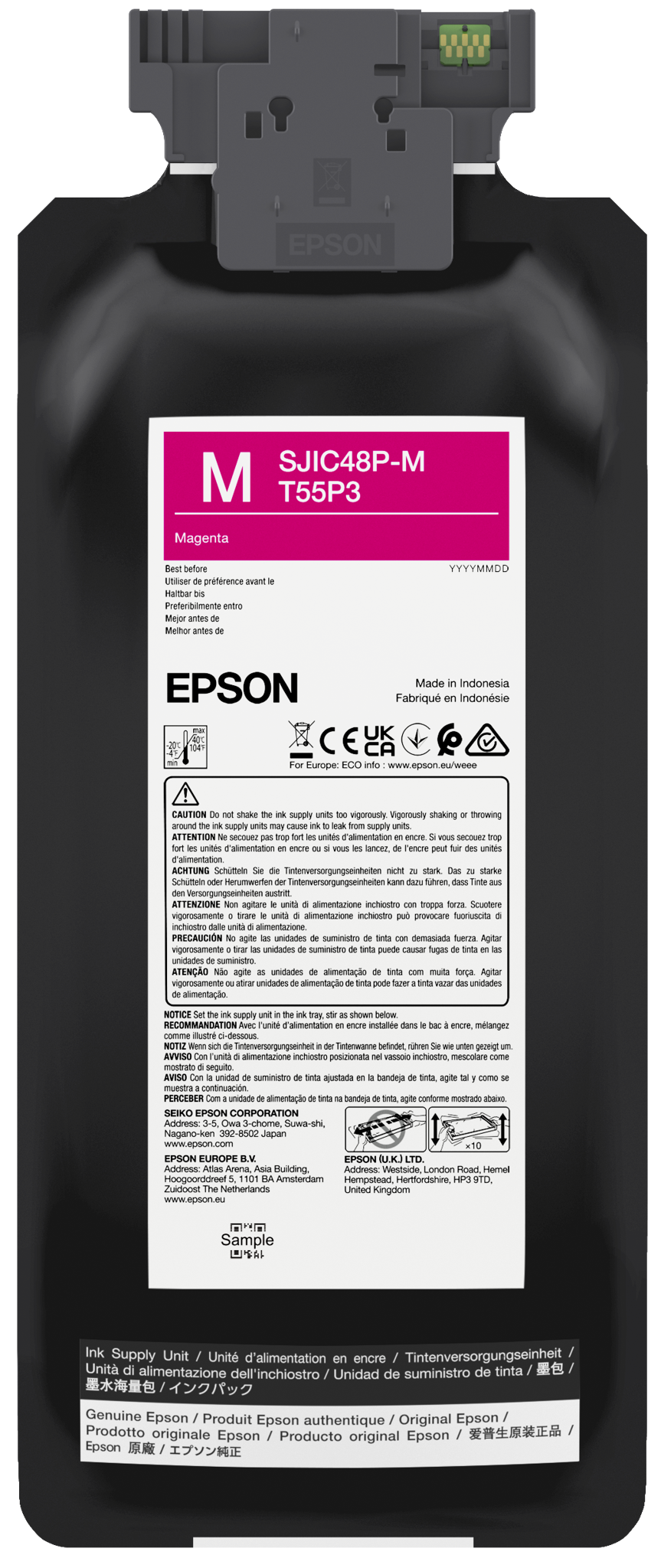 Pilt Epson ColorWorks C8000e Magenta Ink Catridge